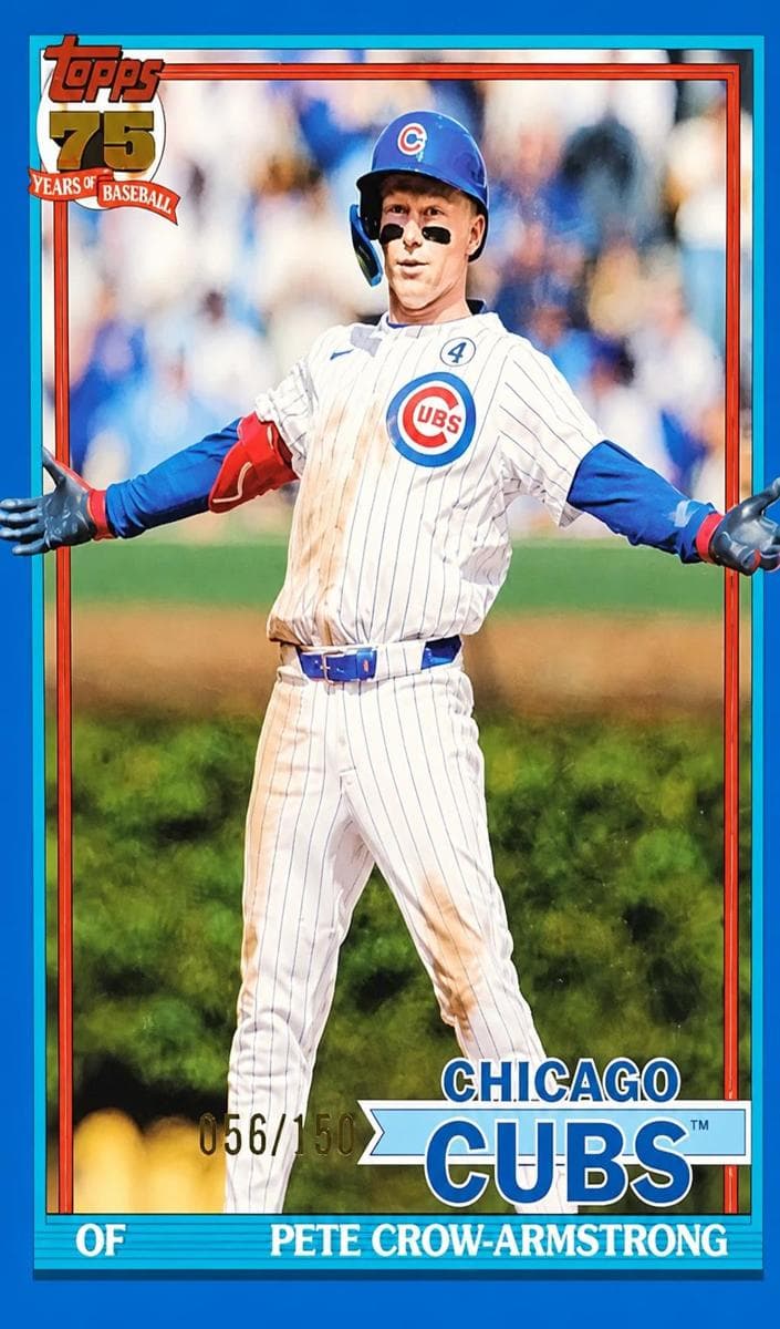 Pete Crow-Armstrong 2026 topps Topps
