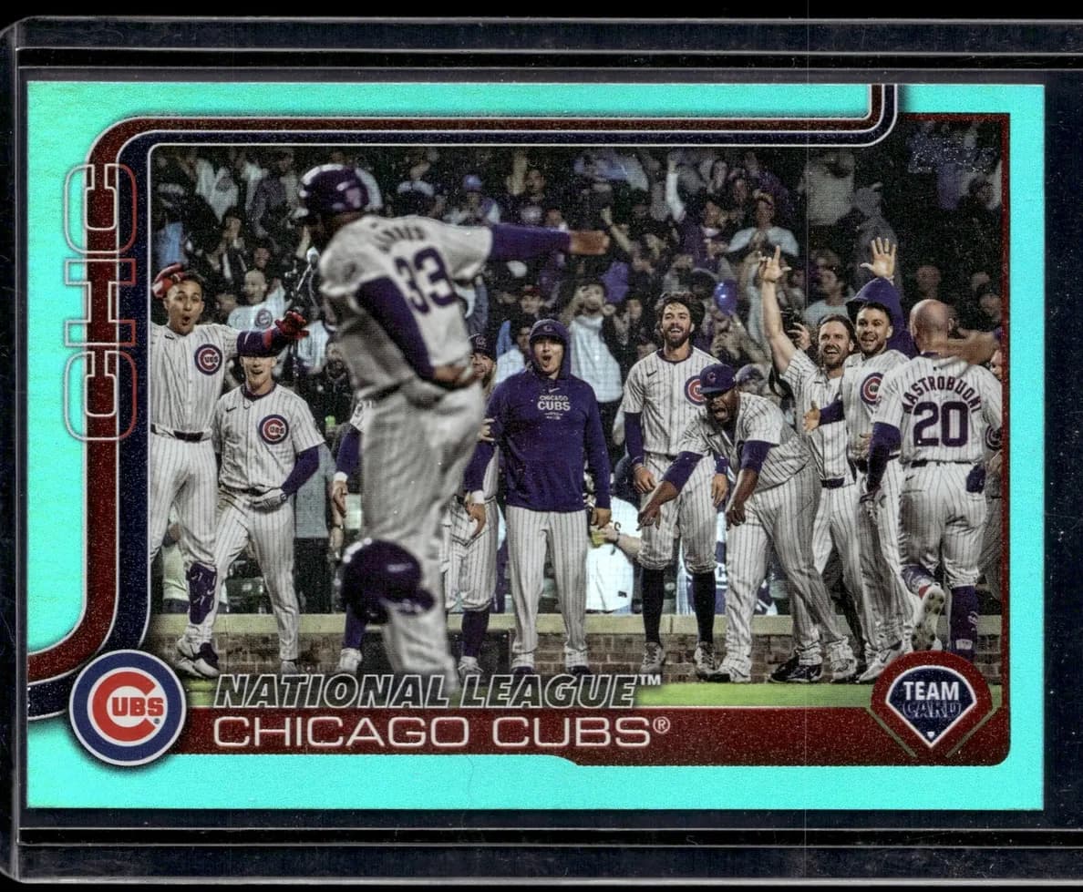 Chicago Cubs trading card