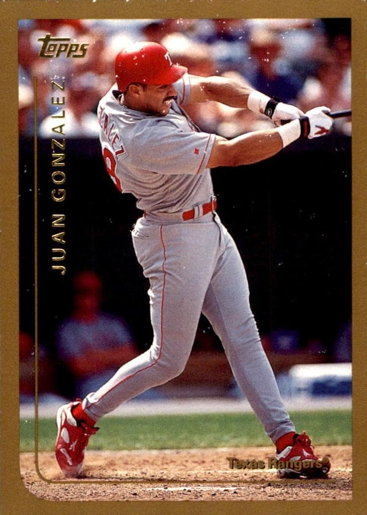 Juan Gonzalez 1999 topps Topps Opening Day