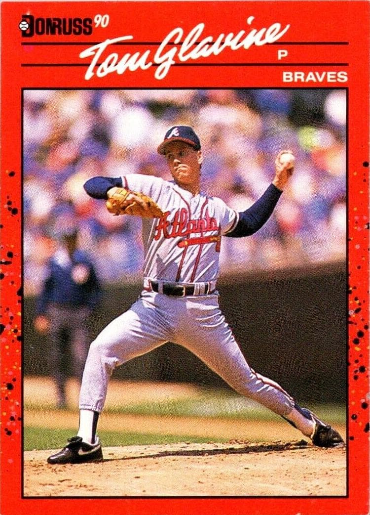 Tom Glavine 1990 panini