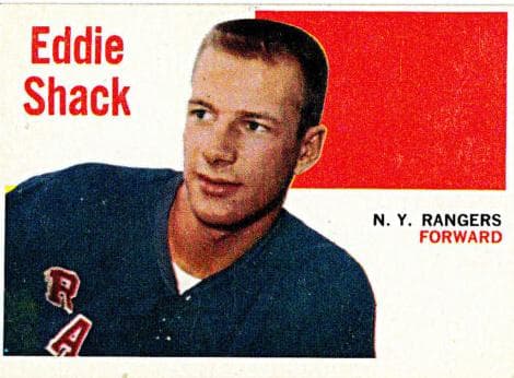 Eddie Shack 1960 topps Topps