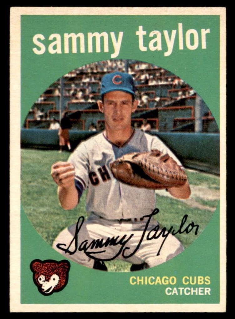 Sammy Taylor 1959 topps Topps