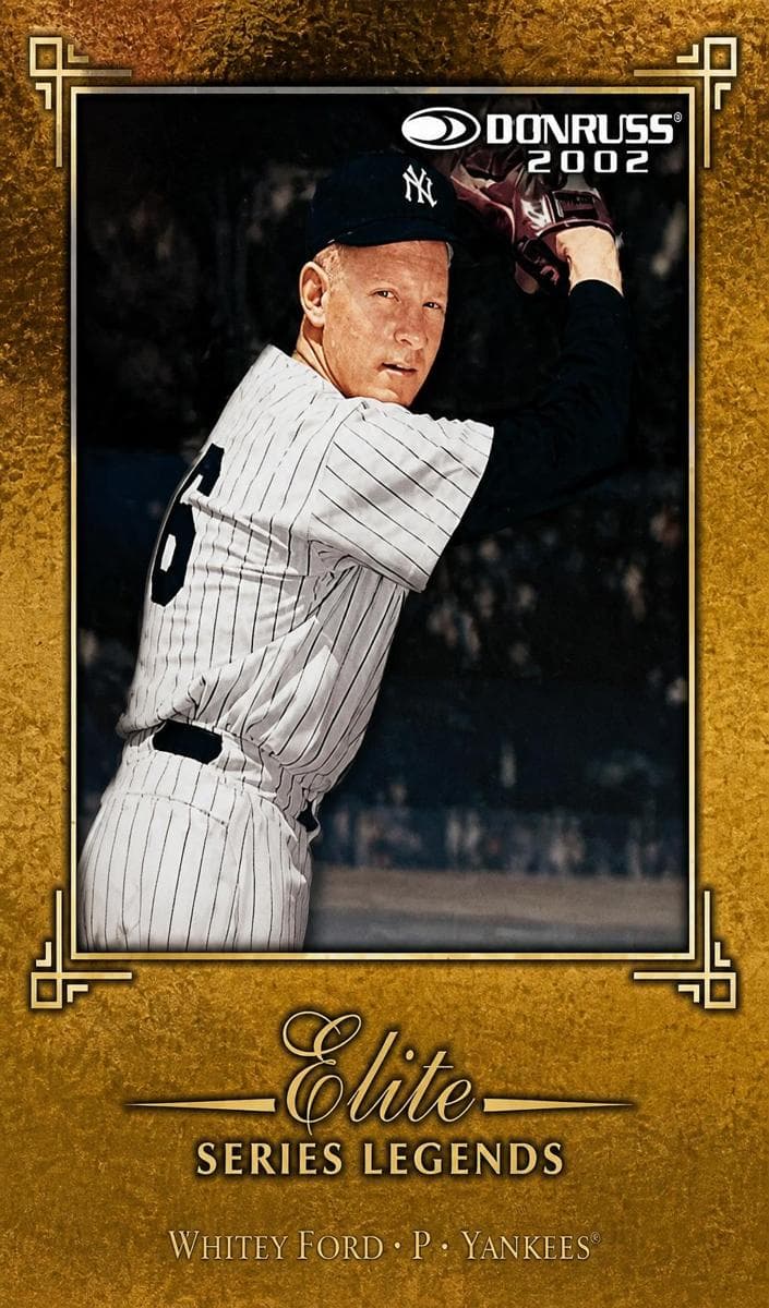 Whitey Ford 2002 panini Donruss