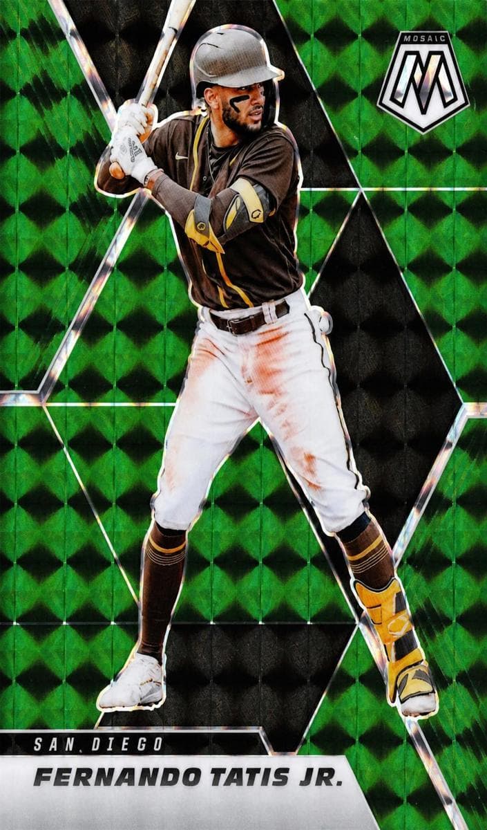 Fernando Tatis Jr. 2021 panini Panini Mosaic