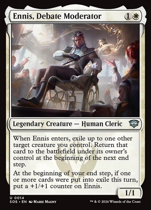 Ennis, Debate Moderator] 2026 Magic: The Gathering Secrets of Strixhaven