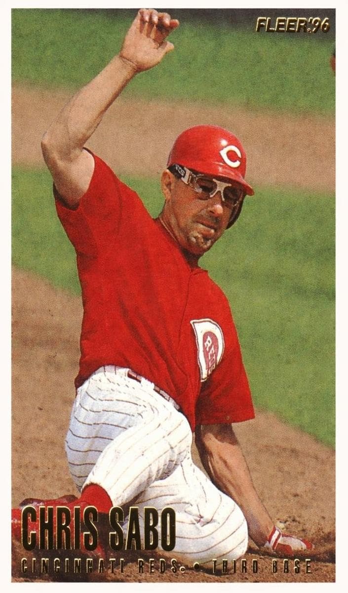 Chris Sabo 1996 fleer Fleer Update