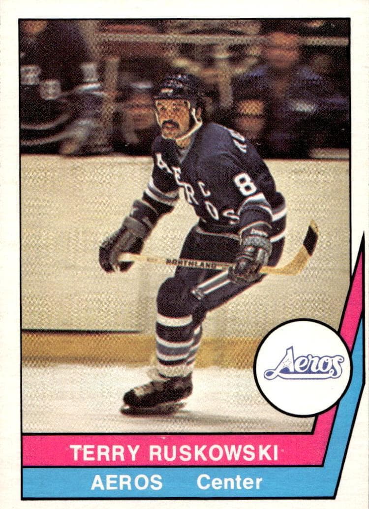 Terry Ruskowski 1977 o-pee-chee O-Pee-Chee WHA