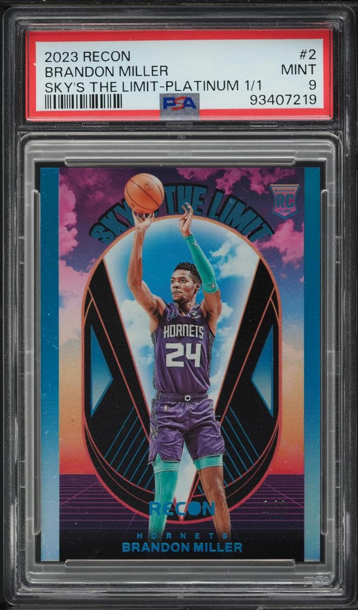 Brandon Miller 2023 panini Panini Recon