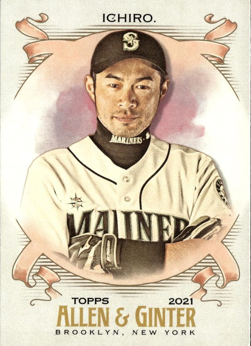 Ichiro PR3 2021 topps Topps Allen & Ginter