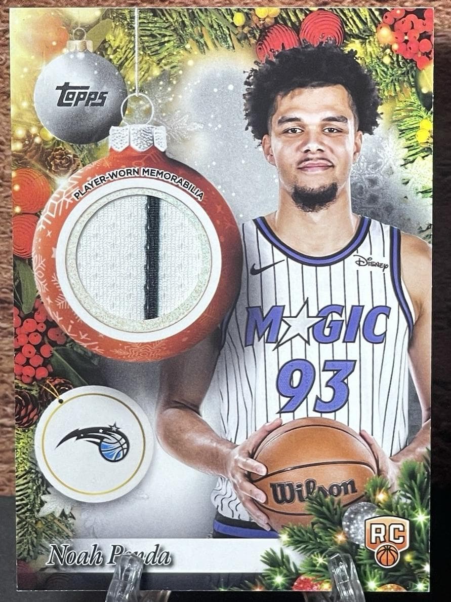 Noah Penda 2025 topps Topps Holiday