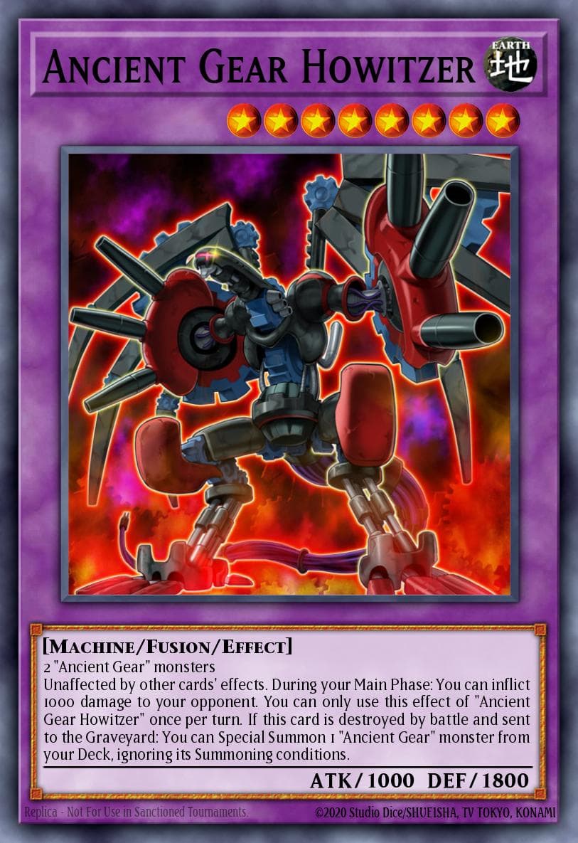 Ancient Gear Howitzer 2017 Yu-Gi-Oh!