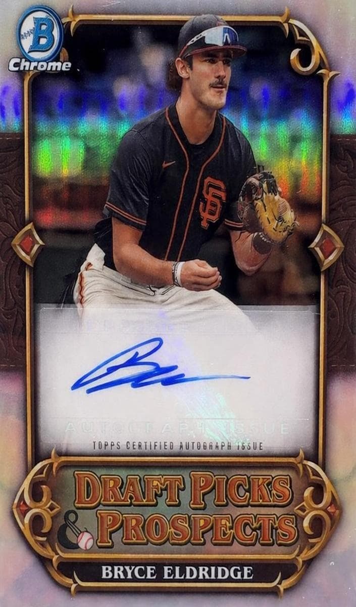Bryce Eldridge 2023 bowman Bowman Draft