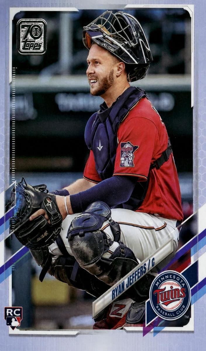 Ryan Jeffers 2021 topps Topps Chrome Sapphire Edition