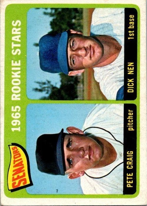 Senators 1965 Rookie Stars (Pete Craig / Dick Nen) #466