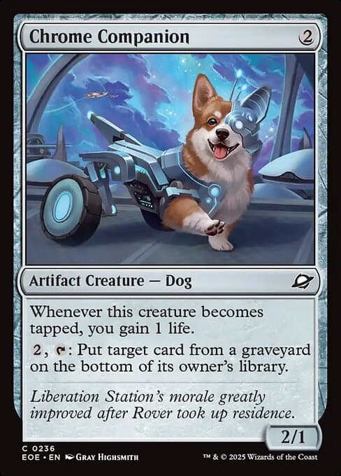 Chrome Companion 2025 Magic: The Gathering Edge of Eternities