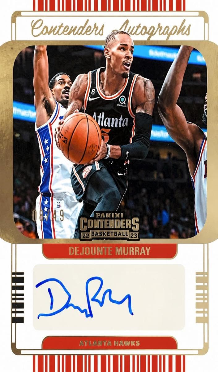 Dejounte Murray 2022 panini Panini Contenders