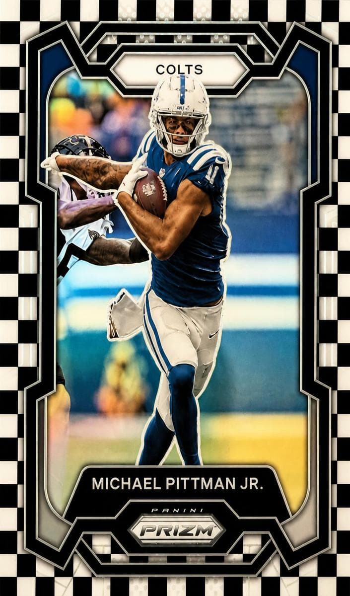 Michael Pittman Jr. 2023 panini Panini Donruss