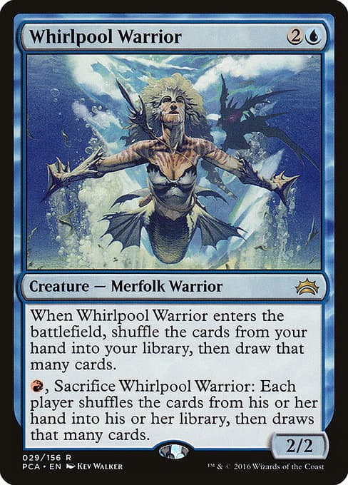 Whirlpool Warrior 2001 Magic: The Gathering