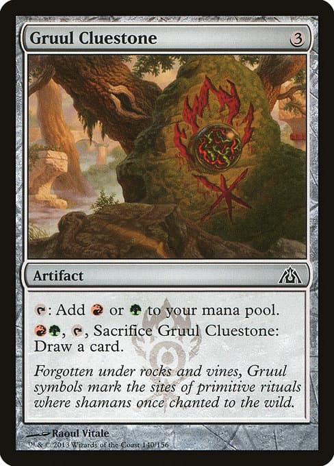 Gruul Cluestone 2013 Magic: The Gathering Dragons Maze