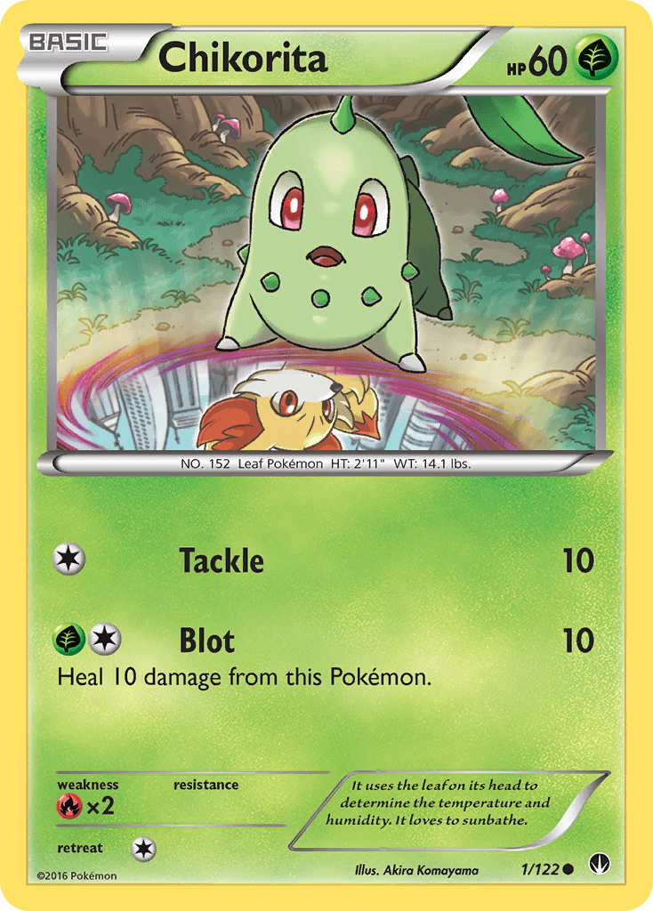 Chikorita 2001 Pokemon
