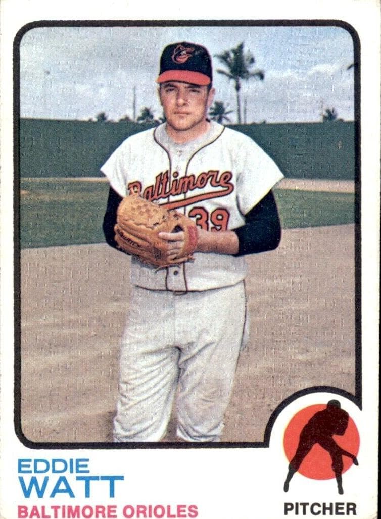 Eddie Watt 1973 topps Topps