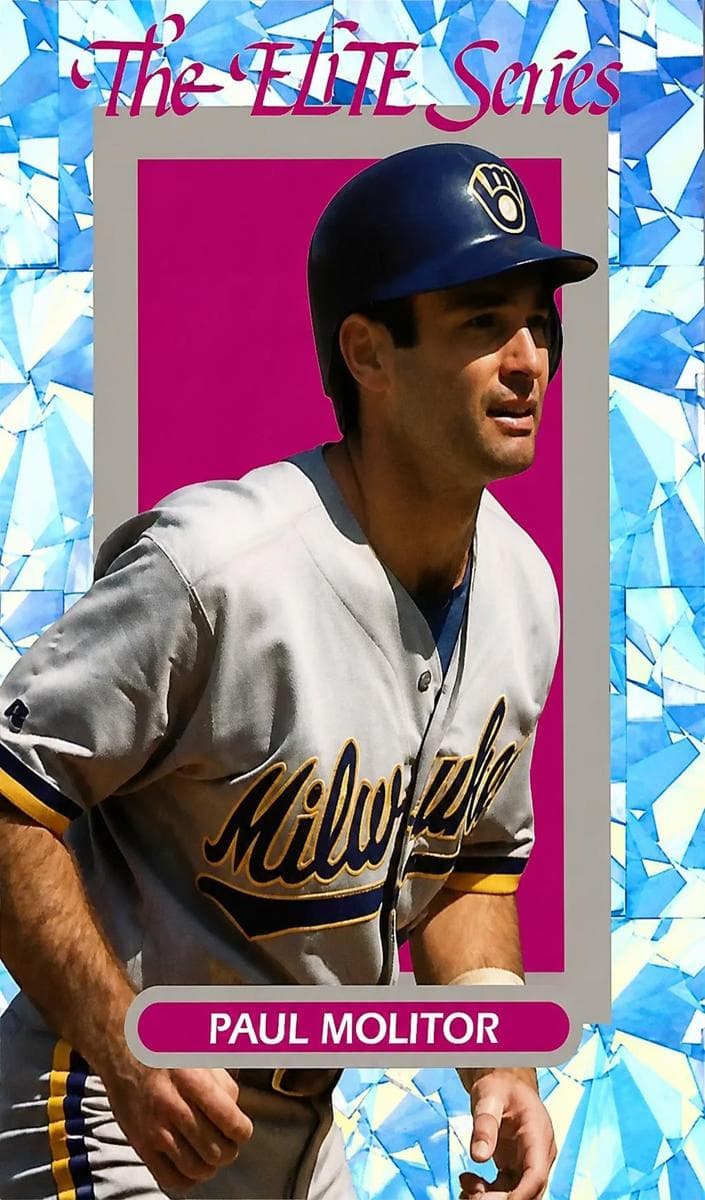 Paul Molitor 1993 panini Donruss