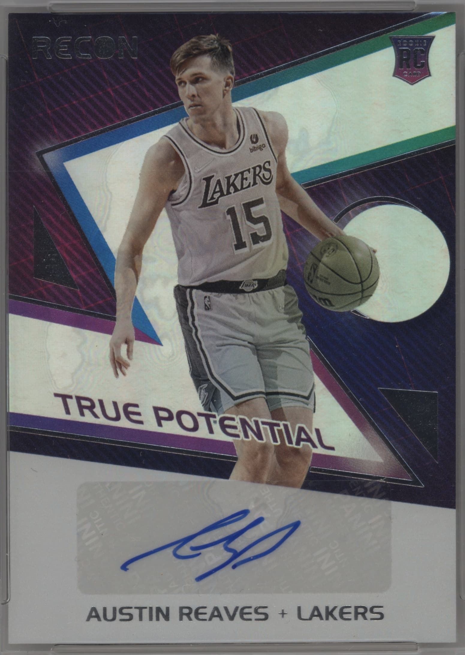 Austin Reaves 2021 panini Panini Recon