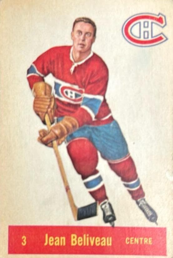 Jean Beliveau 1957 unknown