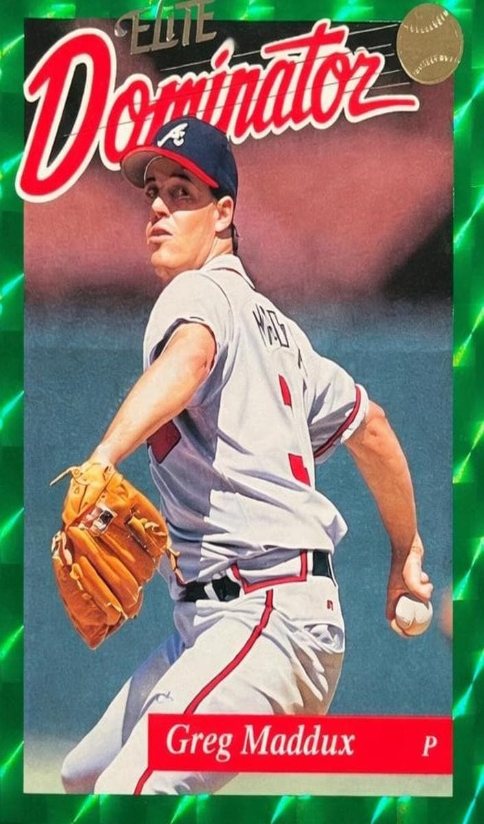 Greg Maddux 1993 panini