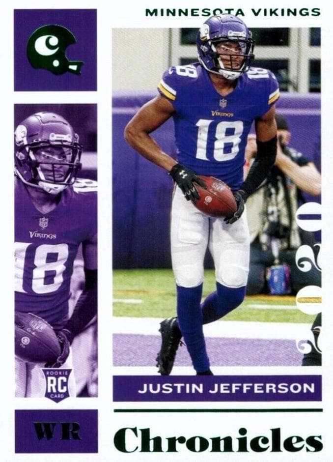 Justin Jefferson 2020 panini Panini Chronicles
