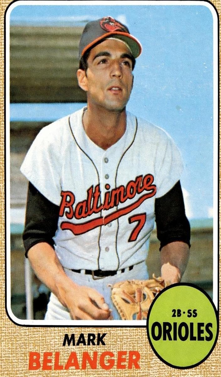 Mark Belanger 1968 topps Topps