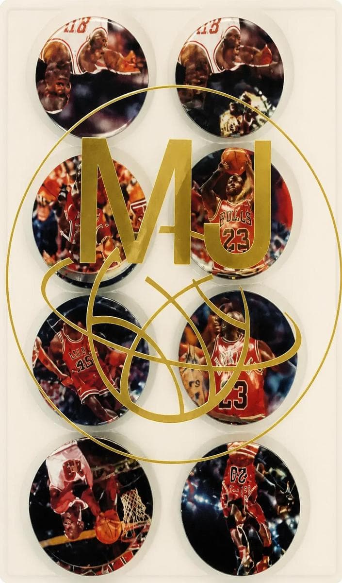 Michael Jordan 1995 upper-deck Jordan Milk Caps