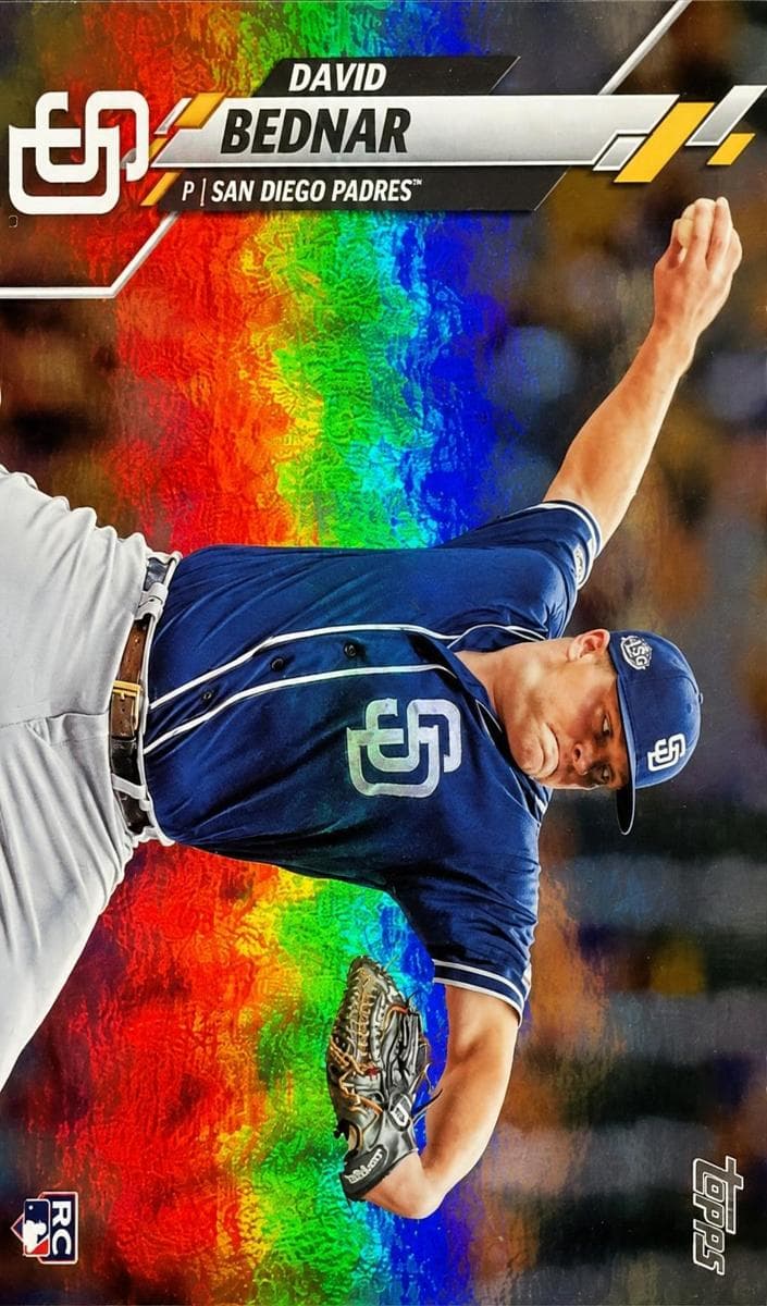 David Bednar 2020 topps Topps Chrome Sapphire Edition
