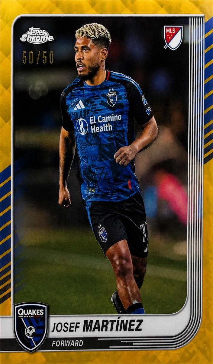 Anisse Saidi 2025 topps Topps Chrome MLS