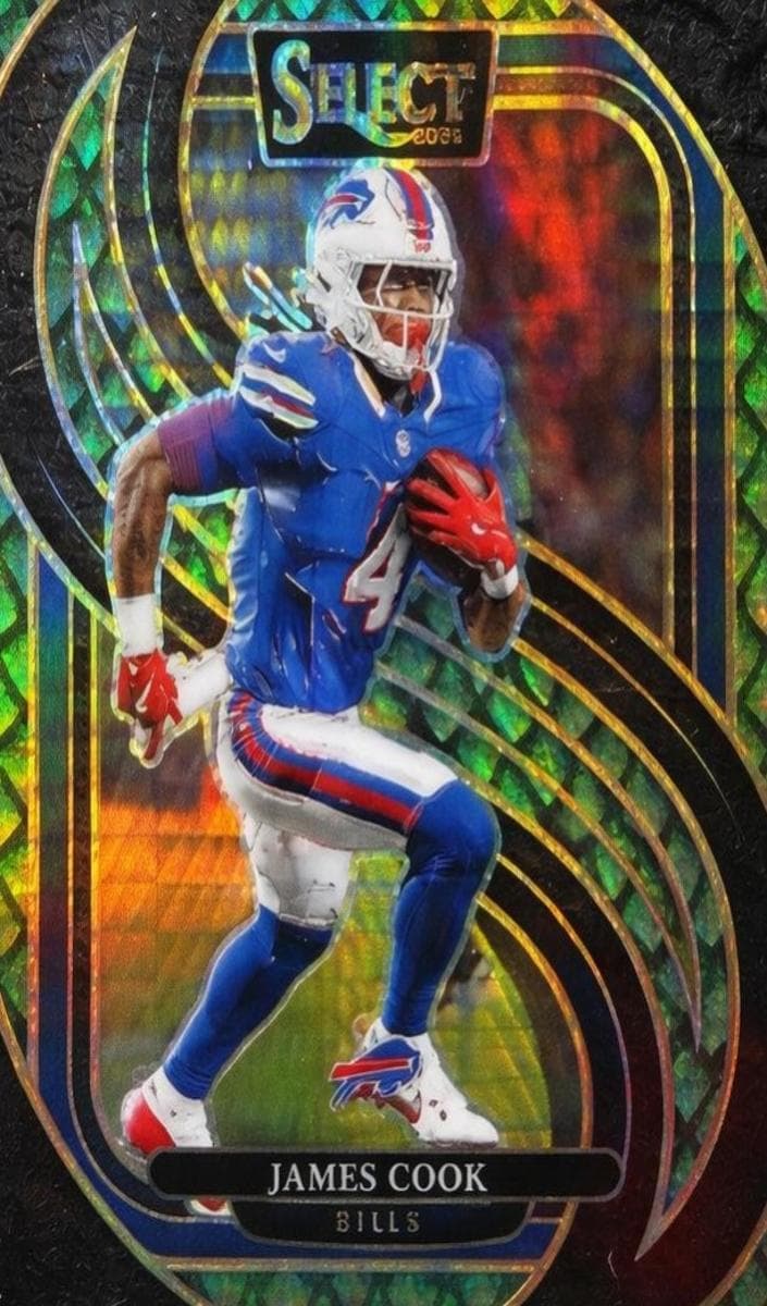 James Cook 2024 panini Panini Select