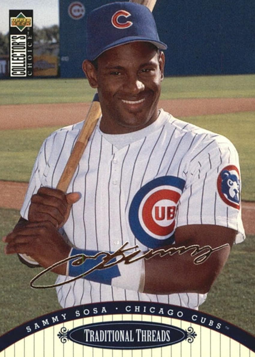 Sammy Sosa 1996 unknown Collector's Choice