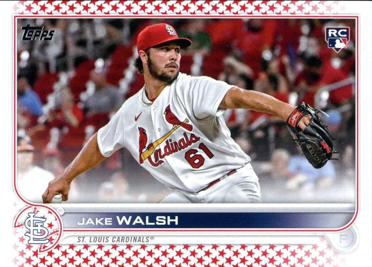 Jake Walsh 2022 topps Topps Update