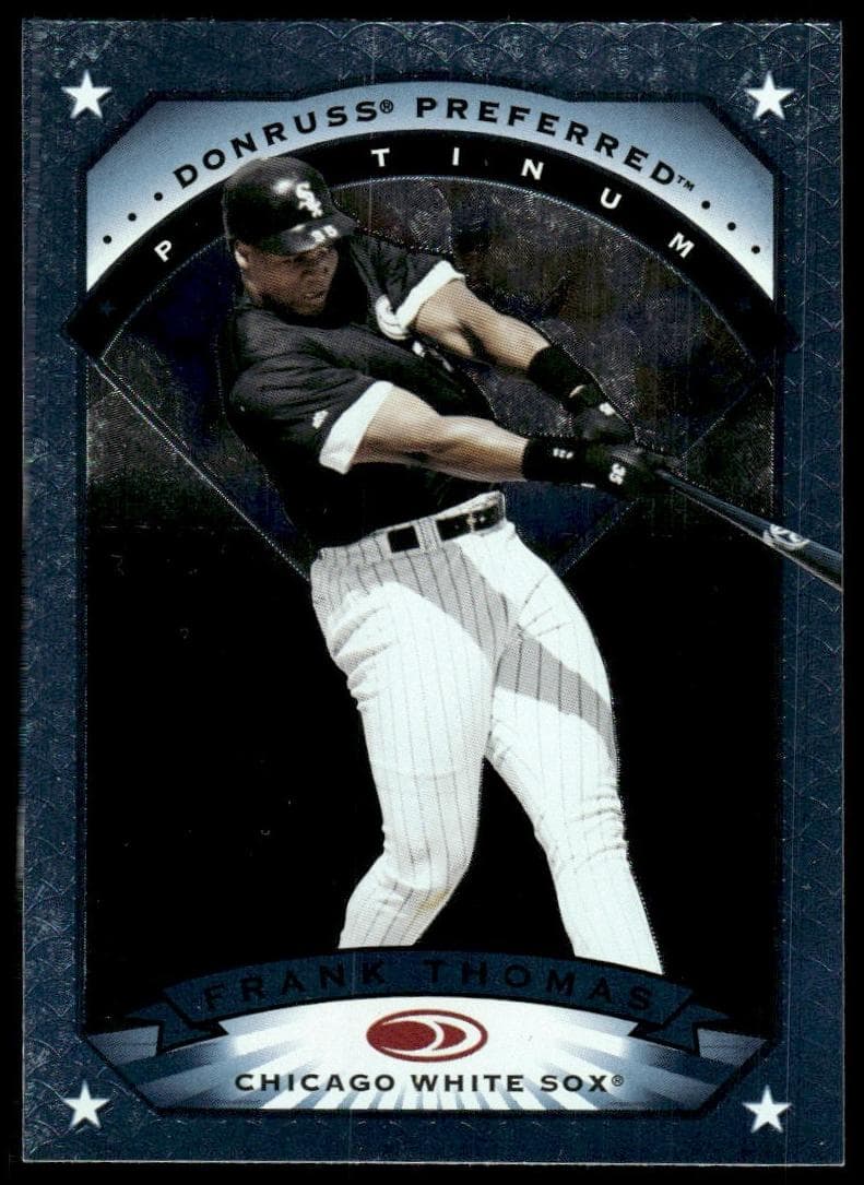 Frank Thomas 1997 panini Donruss Preferred
