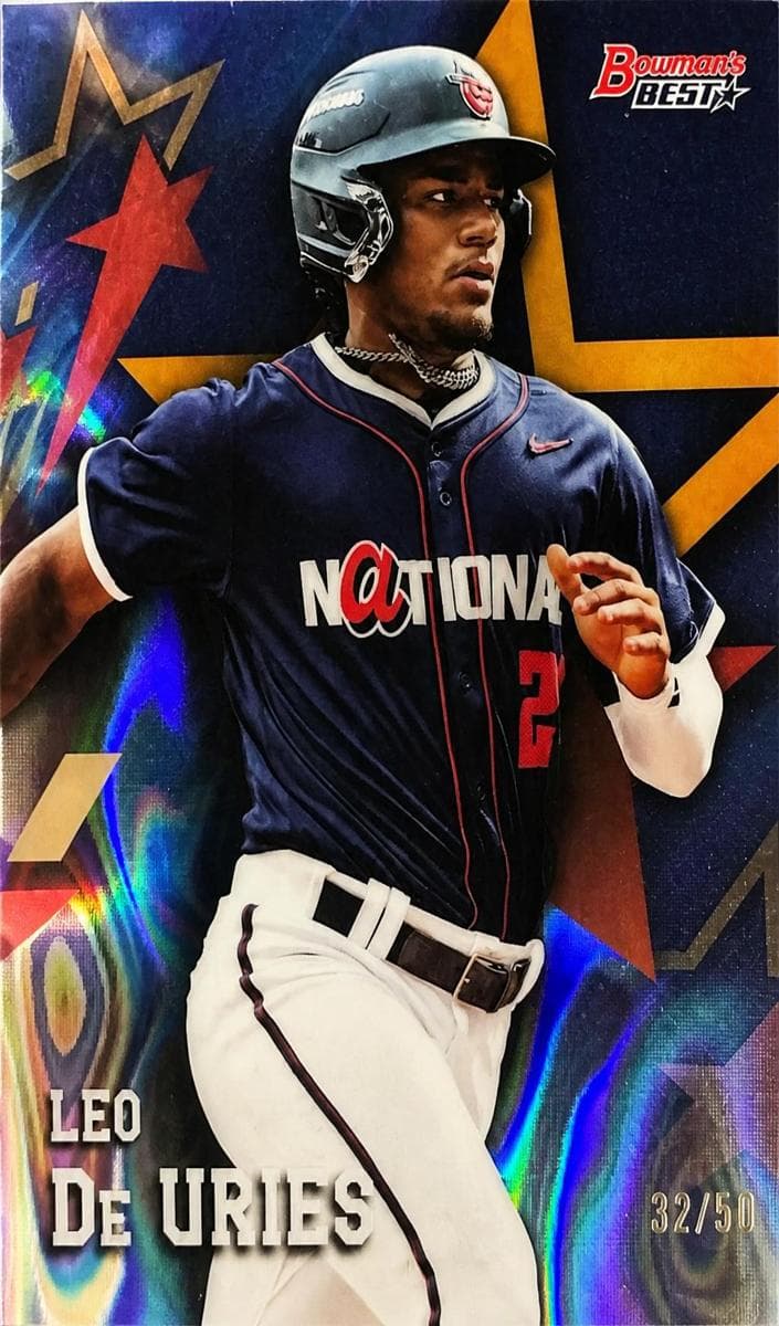 Leo De Vries 2025 bowman Bowman Best