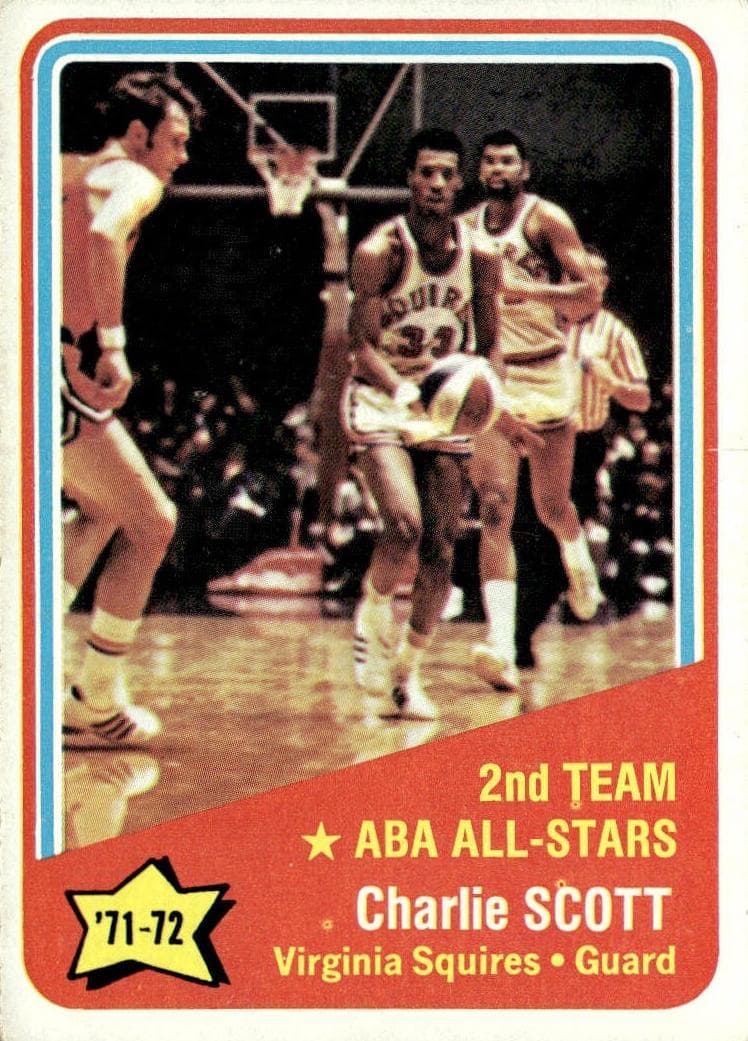 Charlie Scott 1972 topps Topps