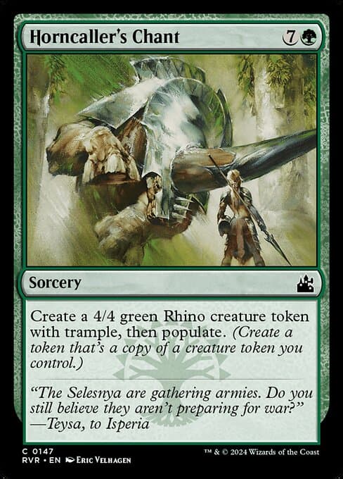 Horncaller's Chant 2012 Magic: The Gathering Return to Ravnica