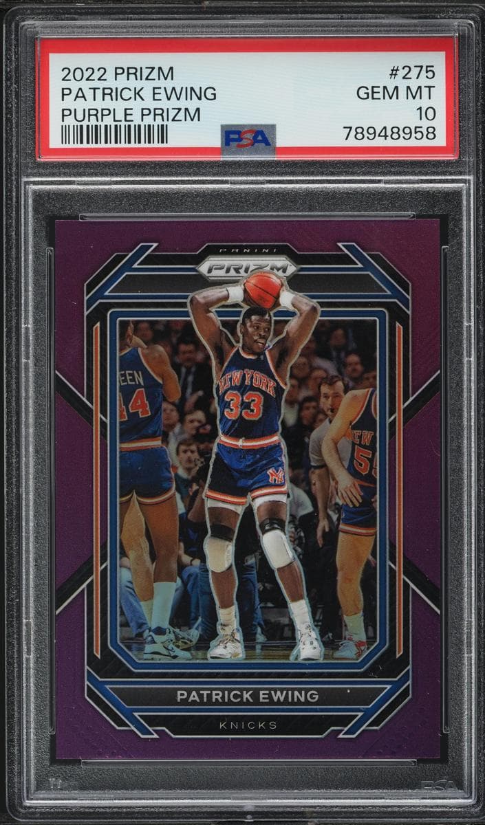 Patrick Ewing 2022 panini Panini Prizm