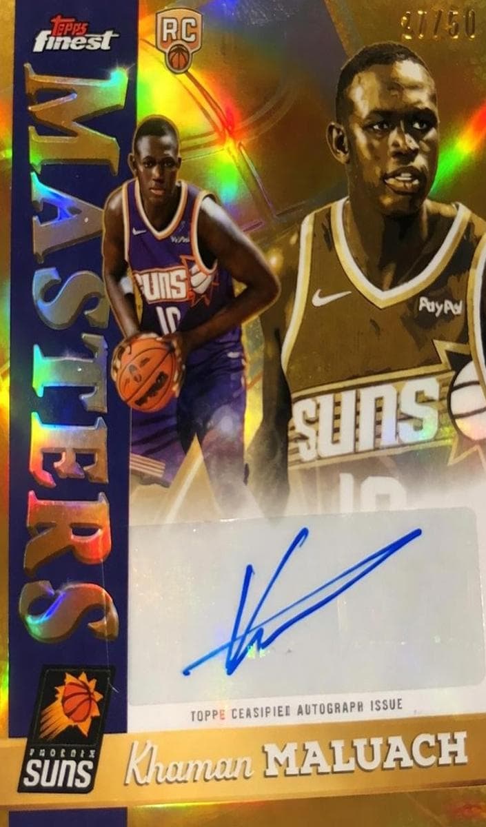 Khaman Maluach 2025 topps Topps Finest