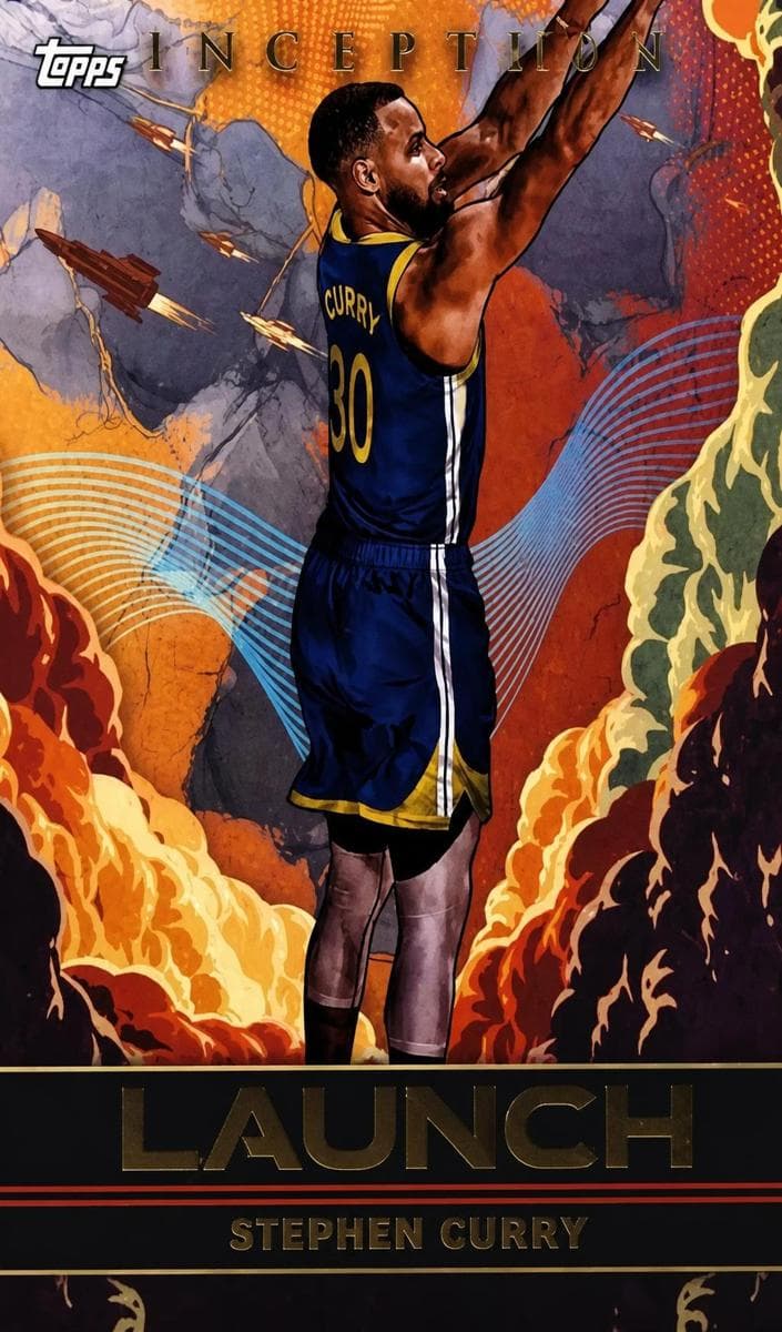 Stephen Curry 2024 topps Topps Inception