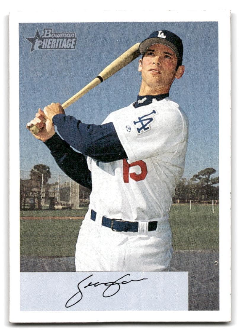 Shawn Green 2002 bowman Bowman Heritage