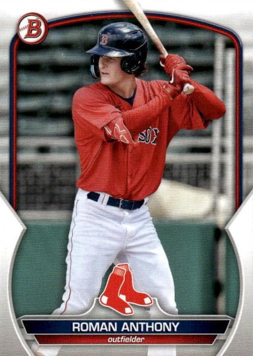 Roman Anthony 2023 bowman Bowman Draft