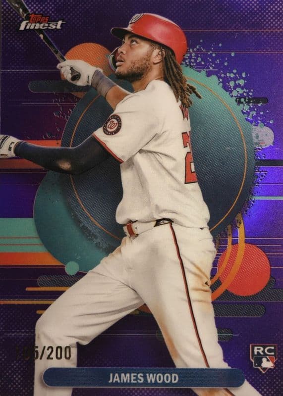 James Wood trading card