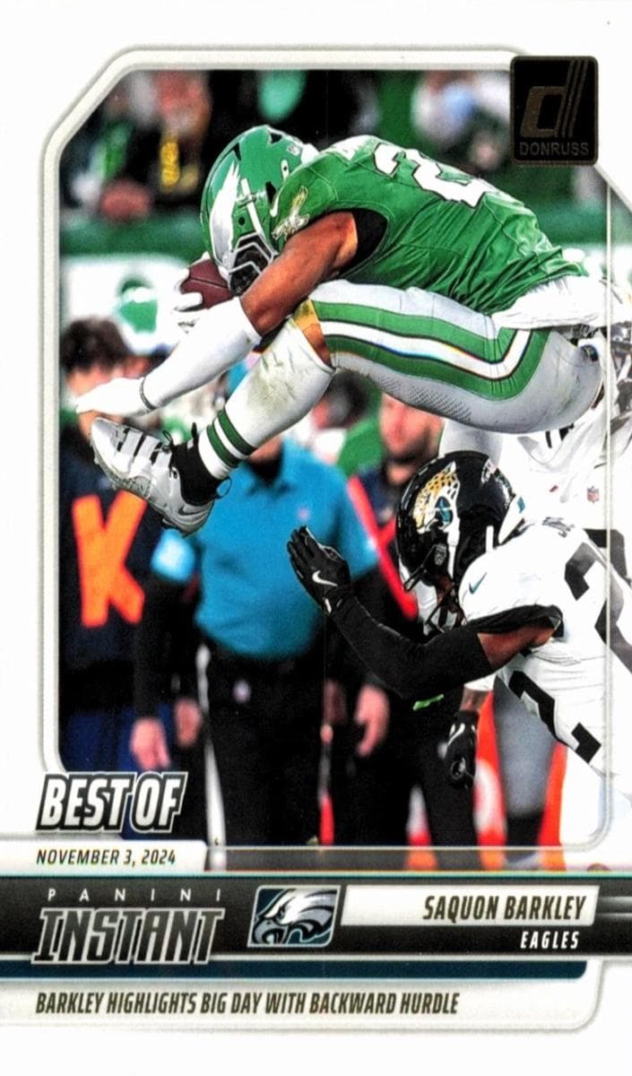 Saquon Barkley 2025 panini Panini Donruss