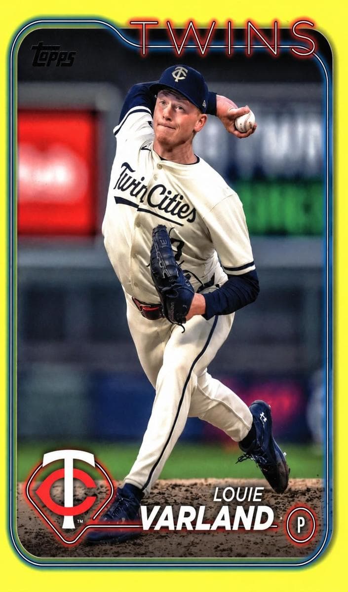 Louie Varland 2024 topps Topps Update