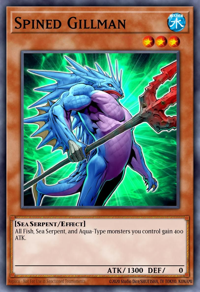 Spined Gillman 2009 Yu-Gi-Oh! Raging Battle